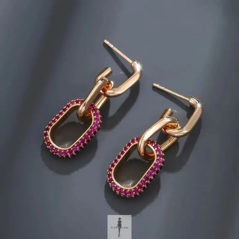 Fashionsarah.com Fashionsarah.com Square full diamond earrings