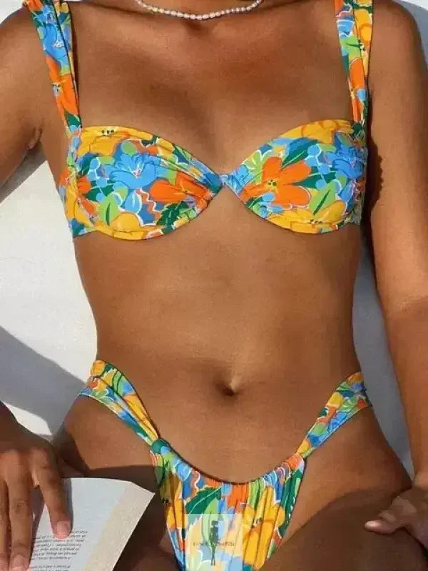 Fashionsarah.com Fashionsarah.com Thong Brazilian Bikinis Set Beachwear