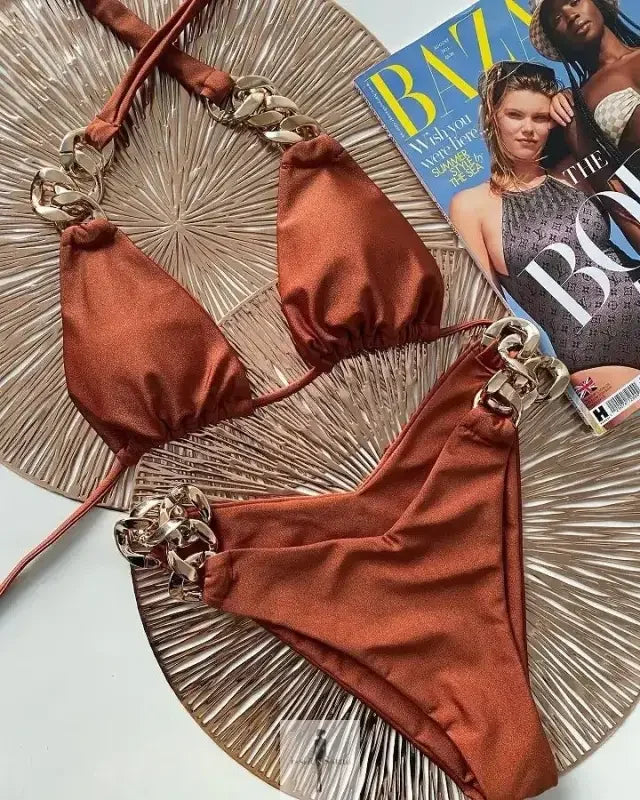 Fashionsarah.com Fashionsarah.com Bikini Sets with Chains