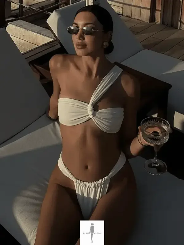 Fashionsarah.com Fashionsarah.com One Shoulder bikini swimsuit