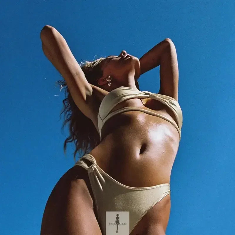 Fashionsarah.com Fashionsarah.com One Shoulder Bikini Set 3 Pieces