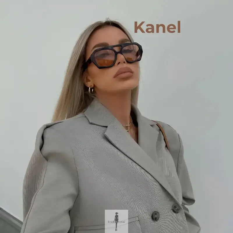 Fashionsarah.com Fashionsarah.com Retro Polygon Sunglasses for Women