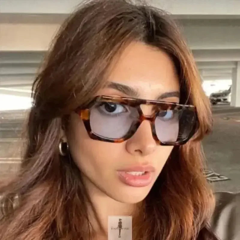 Fashionsarah.com Fashionsarah.com Retro Polygon Sunglasses for Women