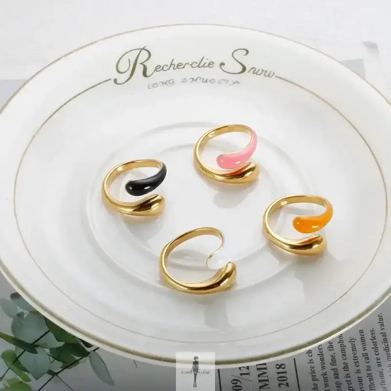 Fashionsarah.com Fashionsarah.com Colorful Enamel Stainless Steel Charm