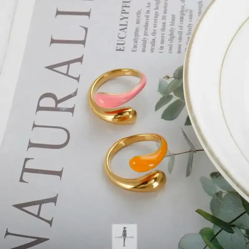 Fashionsarah.com Fashionsarah.com Colorful Enamel Stainless Steel Charm