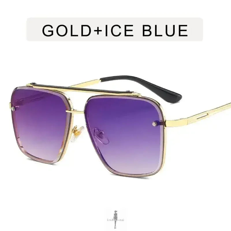 Fashionsarah.com Fashionsarah.com Vogue Metal Male Double Sunglass