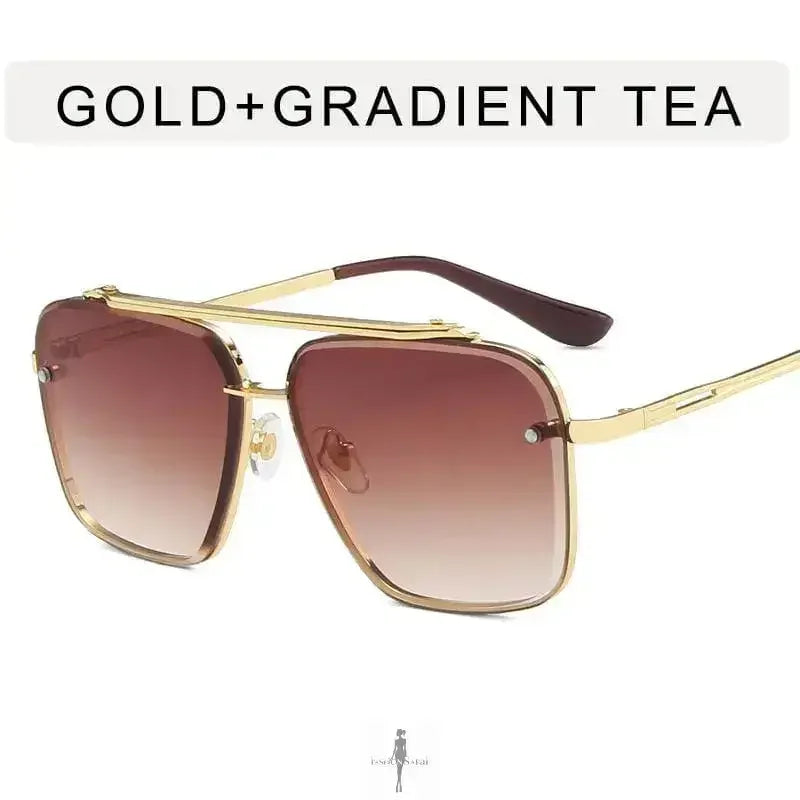 Fashionsarah.com Fashionsarah.com Vogue Metal Male Double Sunglass