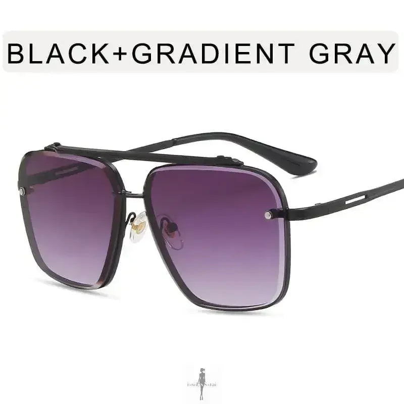 Fashionsarah.com Fashionsarah.com Vogue Metal Male Double Sunglass