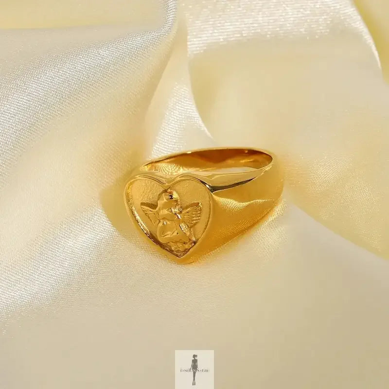 Fashionsarah.com Fashionsarah.com Heart-shaped Angel Rings for Women