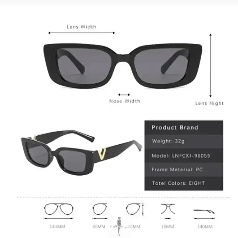 Fashionsarah.com Fashionsarah.com Retro Cool Small Frame Sunglasses