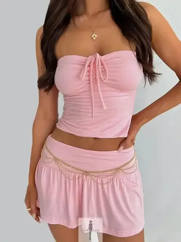 Fashionsarah.com Fashionsarah.com Summer Girl Skirt Set