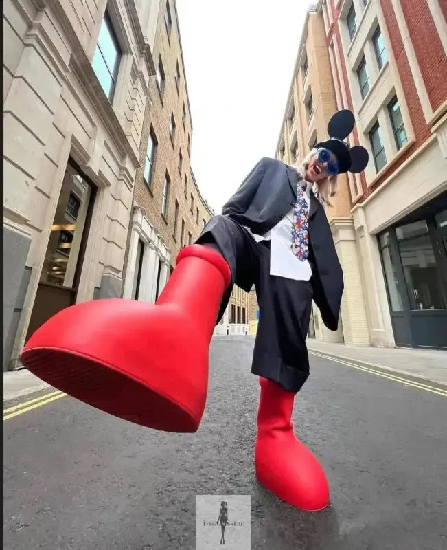 Fashionsarah.com Fashionsarah.com Anime Astro Boy The Same Style Big Red Boots