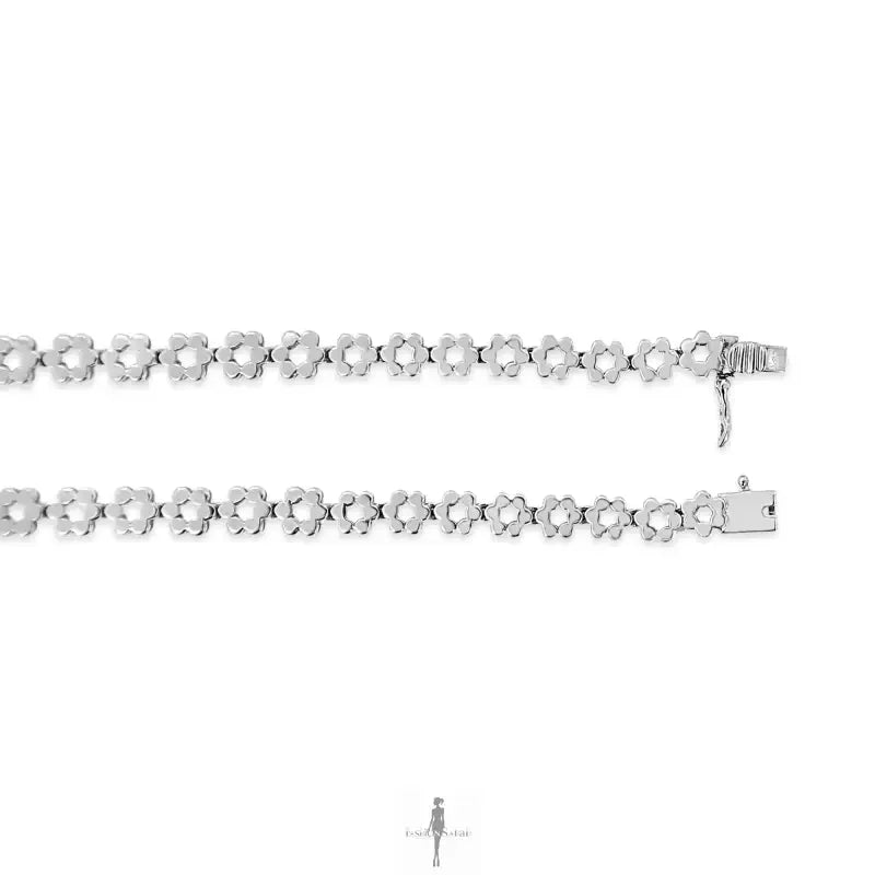 Fashionsarah.com Fashionsarah.com 14K Gold 8.0 Cttw Pave Set Round-Cut Diamond Necklace