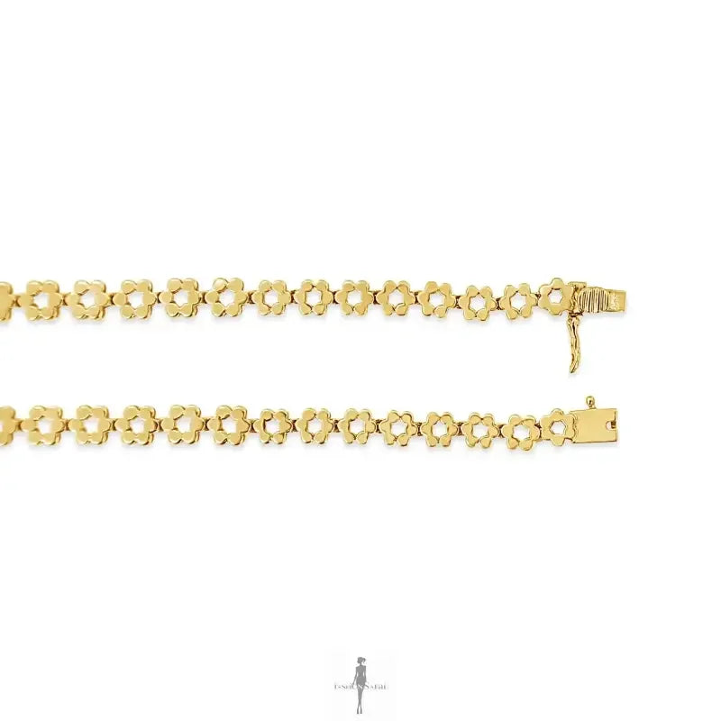 Fashionsarah.com Fashionsarah.com 14K Gold 8.0 Cttw Pave Set Round-Cut Diamond Necklace