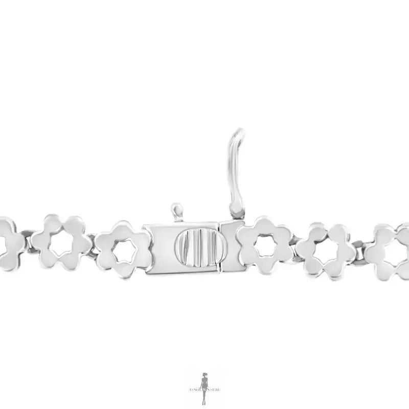 Fashionsarah.com Fashionsarah.com 14K Gold 8.0 Cttw Pave Set Round-Cut Diamond Necklace