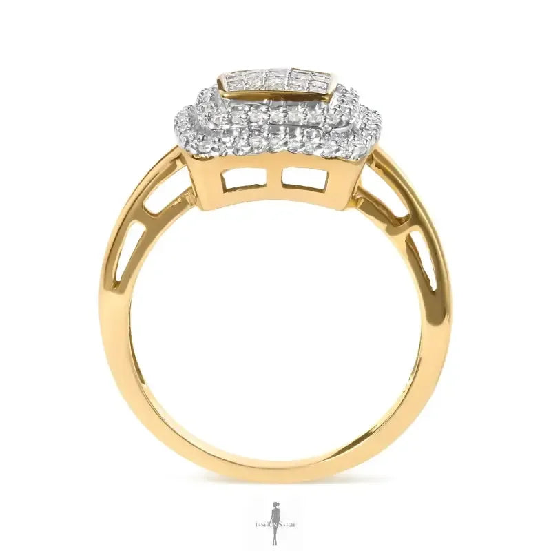 Fashionsarah.com Fashionsarah.com 10K Gold with Princess Diamond Ring