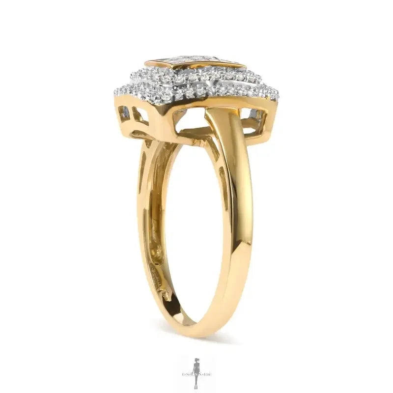 Fashionsarah.com Fashionsarah.com 10K Gold with Princess Diamond Ring