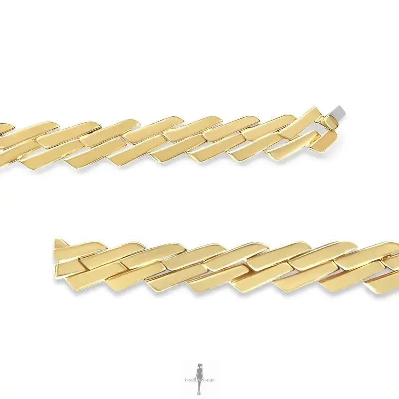 Fashionsarah.com Fashionsarah.com 14k Gold with Diamond Miami Necklace