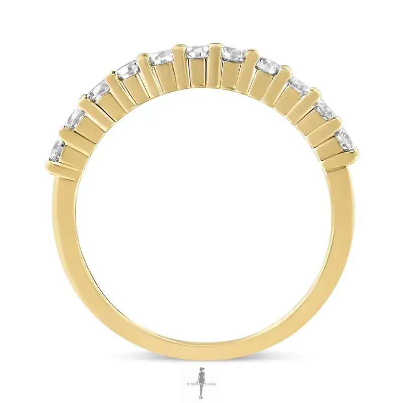 Fashionsarah.com Fashionsarah.com 14K Gold with Brilliant Diamond Stone Ring