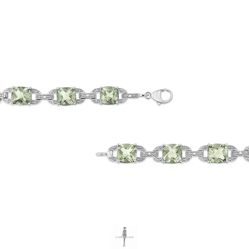 Fashionsarah.com Fashionsarah.com 925 Sterling Silver Diamond Bracelet