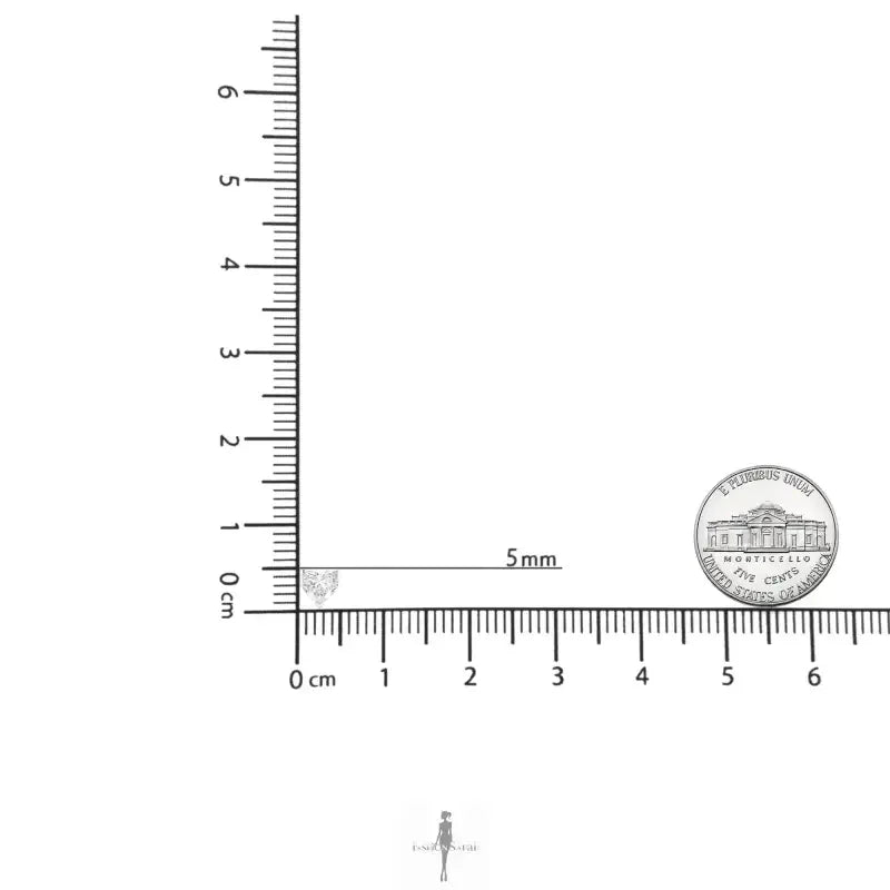 Fashionsarah.com Fashionsarah.com 14k White Gold with Heart Shape Diamond Necklace