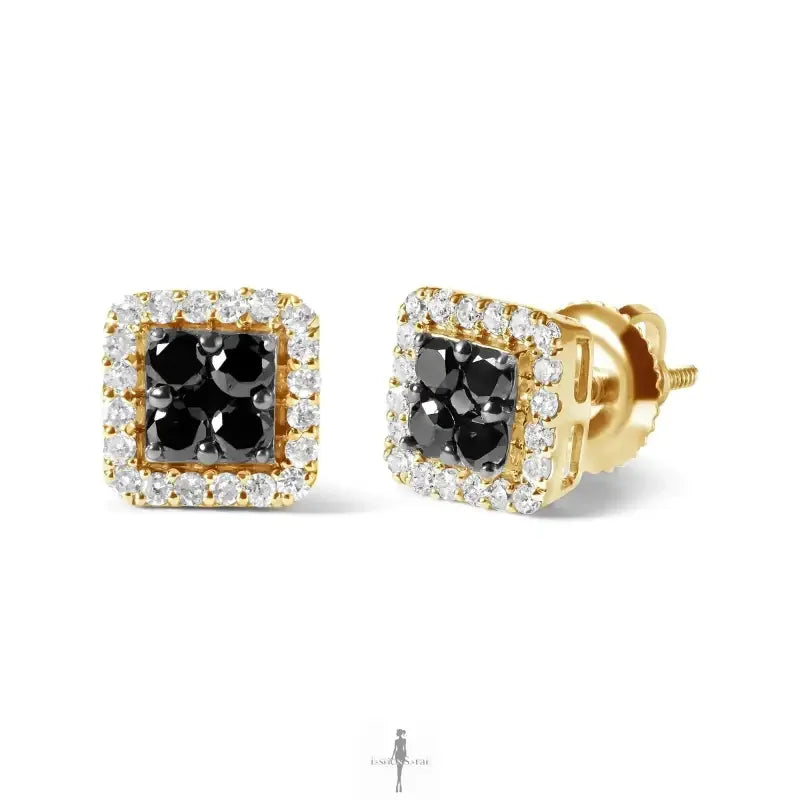 Fashionsarah.com Fashionsarah.com 10K Gold with Diamond Earrings