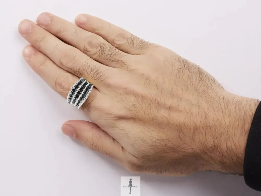 Fashionsarah.com Fashionsarah.com 14K Gold Plated 925 Sterling Silver Diamond Ring