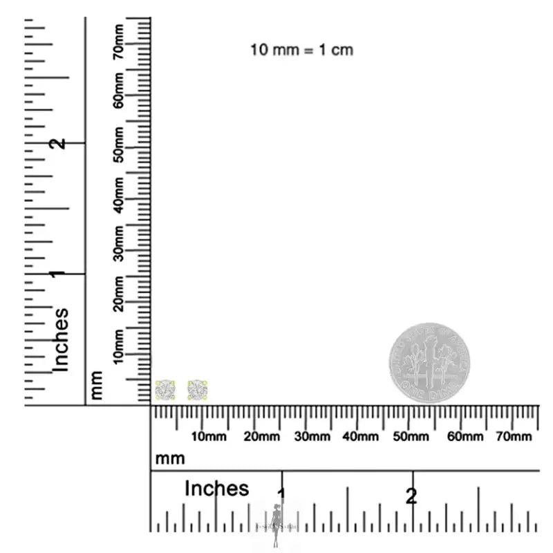 Fashionsarah.com Fashionsarah.com 14K Gold with Diamond Earrings