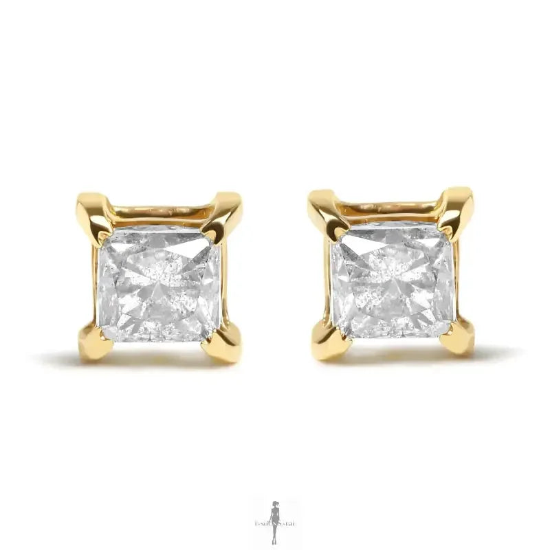 Fashionsarah.com Fashionsarah.com 14K Gold with Diamond Earrings