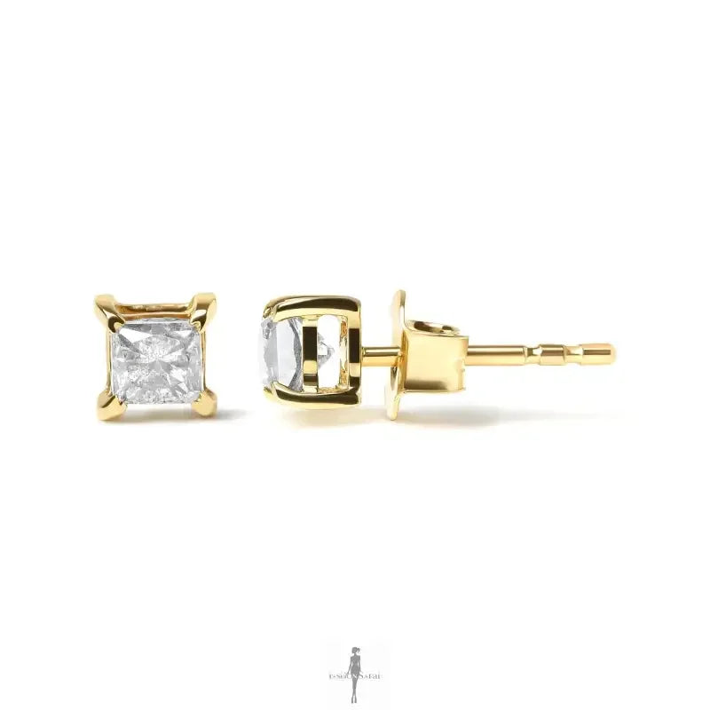 Fashionsarah.com Fashionsarah.com 14K Gold with Diamond Earrings