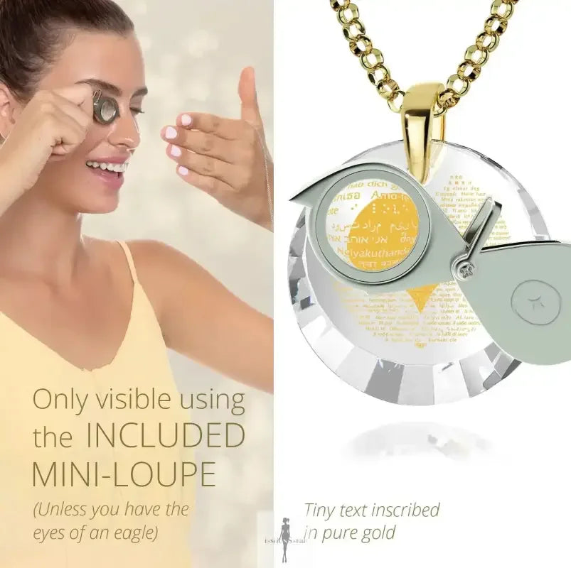 Fashionsarah.com Fashionsarah.com I Love You Gold Necklace