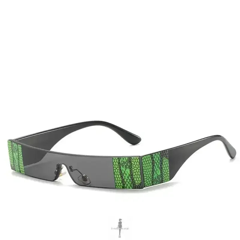 Fashionsarah.com Fashionsarah.com Fashion Snake Tattoo Rectangle Sunglasses