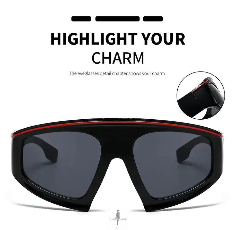 Fashionsarah.com Fashionsarah.com Goggle Sunglasses Steampunk UV400