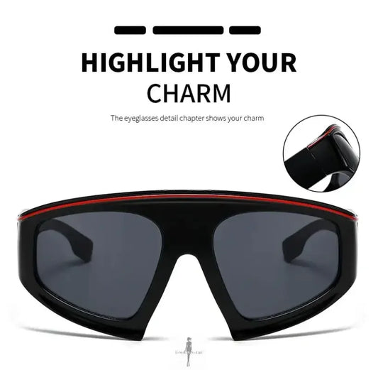 Fashionsarah.com Fashionsarah.com Goggle Sunglasses Steampunk UV400