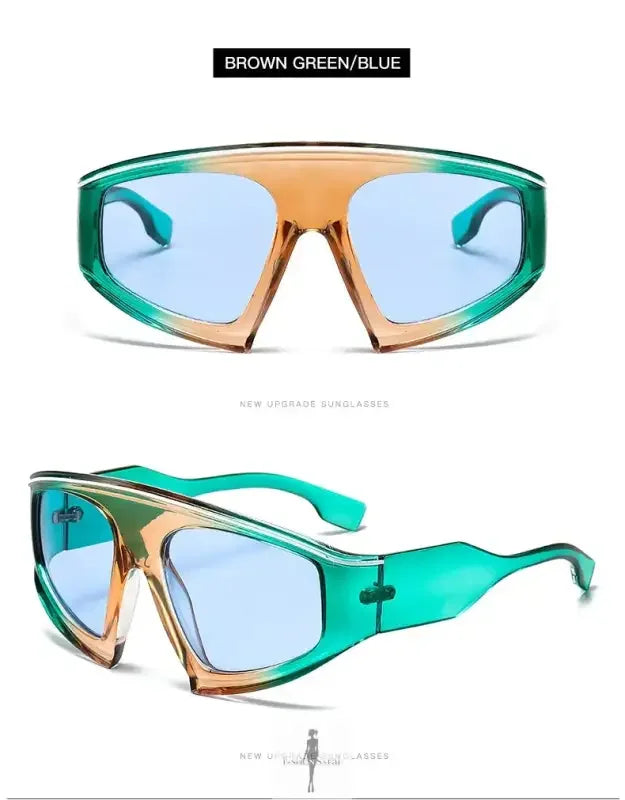Fashionsarah.com Fashionsarah.com Goggle Sunglasses Steampunk UV400
