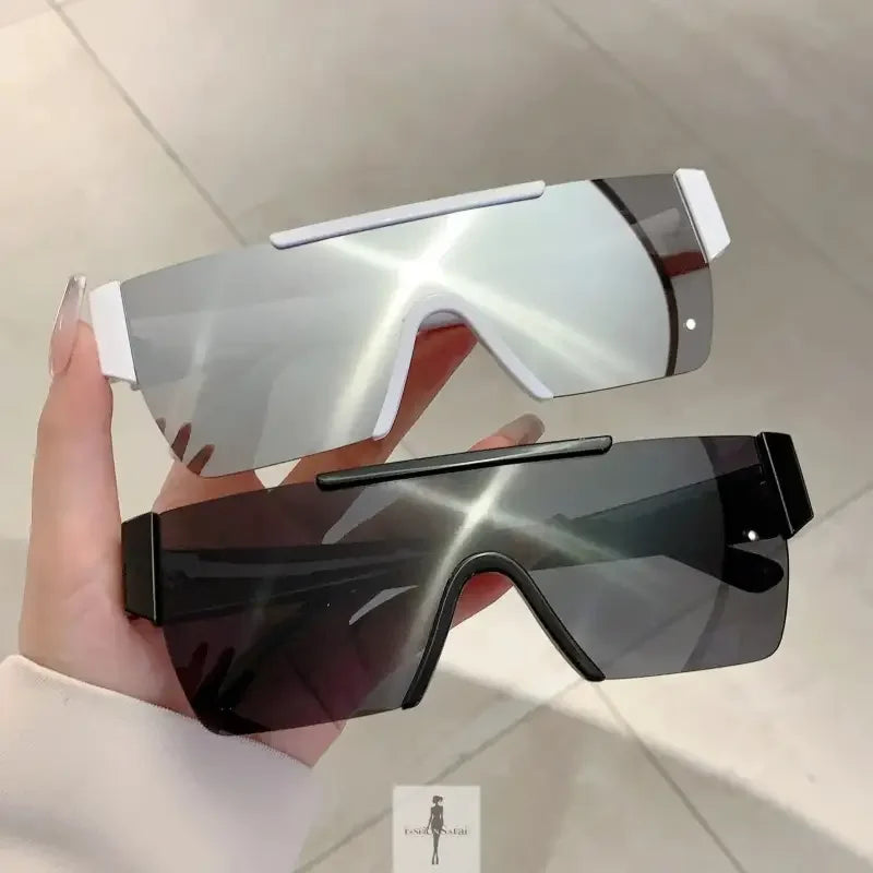 Fashionsarah.com Fashionsarah.com New Fashion Rimless Mirror Anti-UV Sunglasses