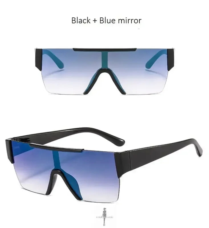 Fashionsarah.com Fashionsarah.com New Fashion Rimless Mirror Anti-UV Sunglasses