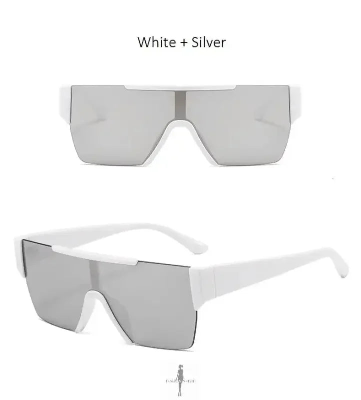 Fashionsarah.com Fashionsarah.com New Fashion Rimless Mirror Anti-UV Sunglasses