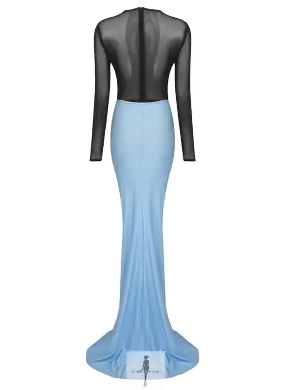 Fashionsarah.com Fashionsarah.com Long Sleeved Bodysuit+Floor Long Skirt Set