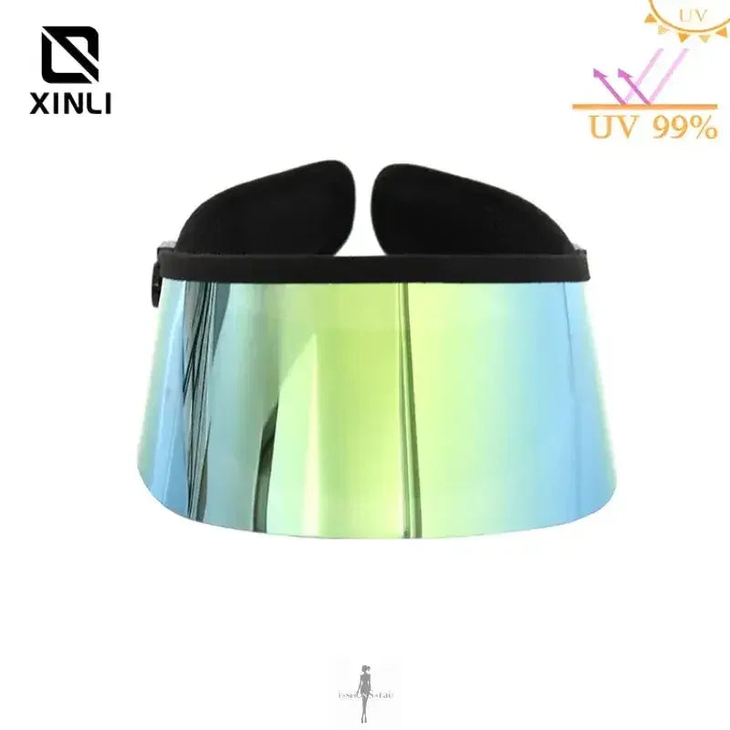 Fashionsarah.com Fashionsarah.com Unisex Lux Wide Brim Sun Visor Cap