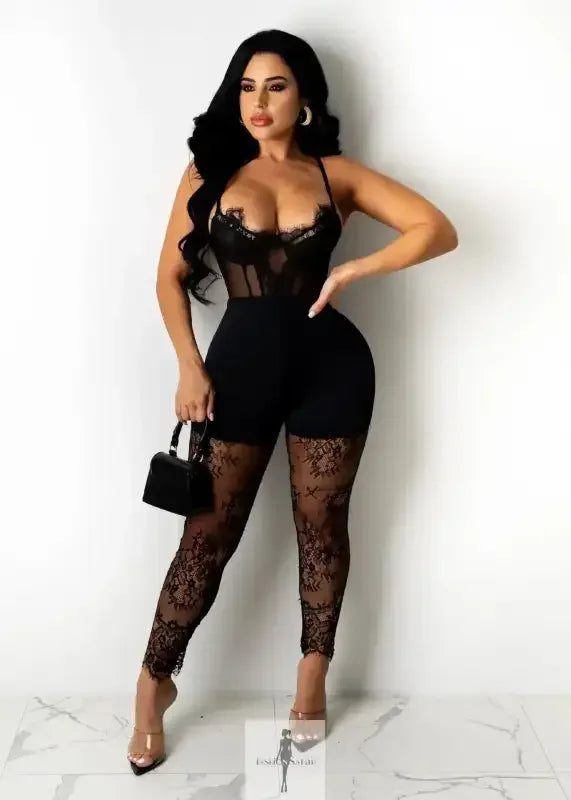 Fashionsarah.com Fashionsarah.com Floral Fashion Strap Maxi Jumpsuit