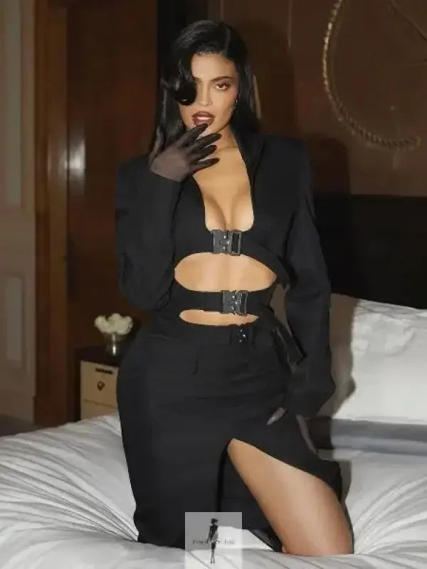 Fashionsarah.com Fashionsarah.com Top And Midi Skirt Suit Outfit