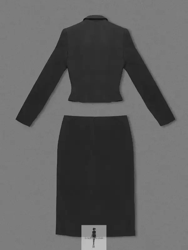 Fashionsarah.com Fashionsarah.com Top And Midi Skirt Suit Outfit