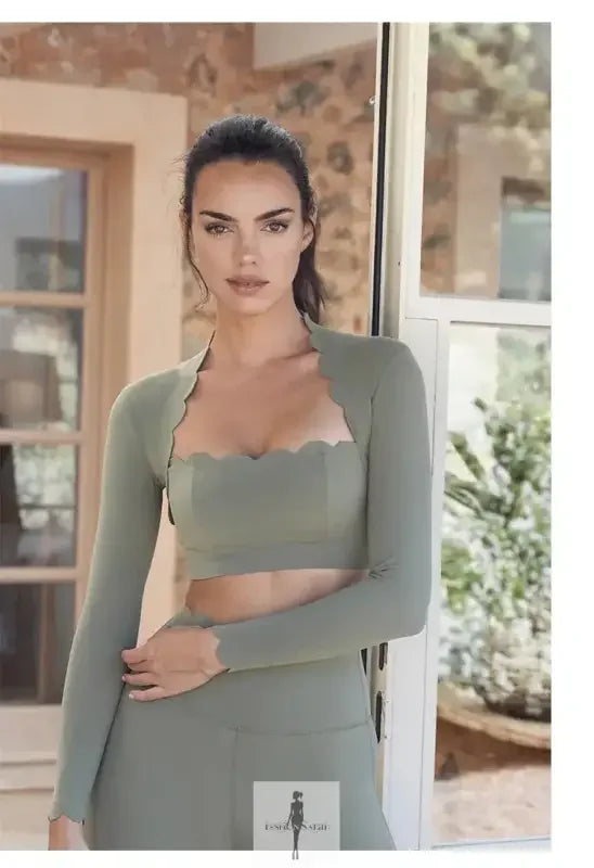 Fashionsarah.com Fashionsarah.com Square Neck Fitting and High Elastic Leggings