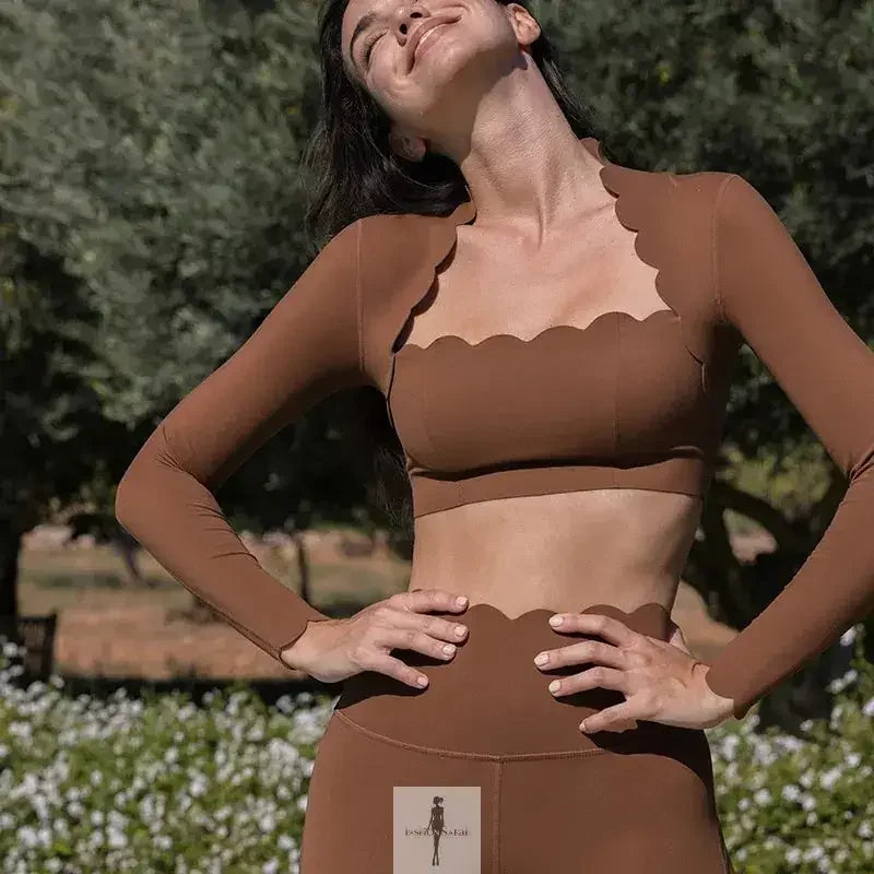 Fashionsarah.com Fashionsarah.com Square Neck Fitting and High Elastic Leggings