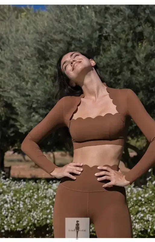 Fashionsarah.com Fashionsarah.com Square Neck Fitting and High Elastic Leggings