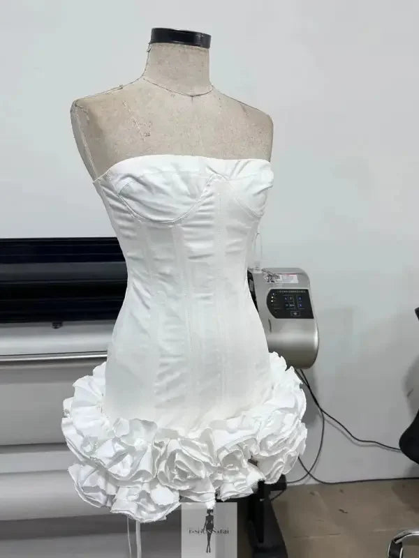 Fashionsarah.com Fashionsarah.com Strapless Sweetheart Cocktail Dress