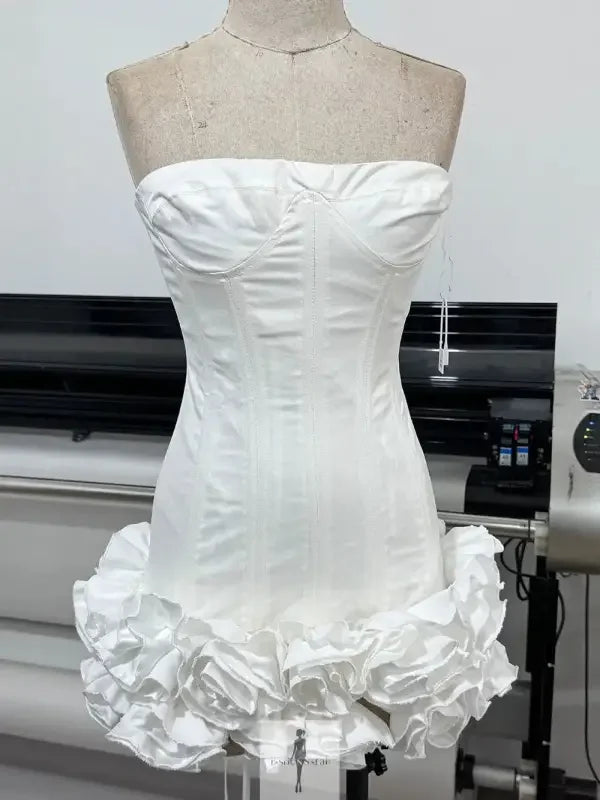 Fashionsarah.com Fashionsarah.com Strapless Sweetheart Cocktail Dress