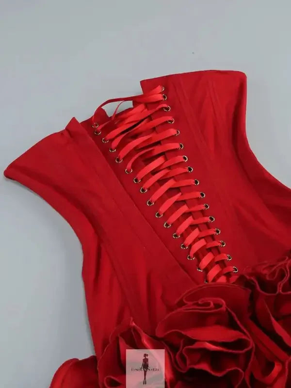 Fashionsarah.com Fashionsarah.com Strapless Sweetheart Cocktail Dress