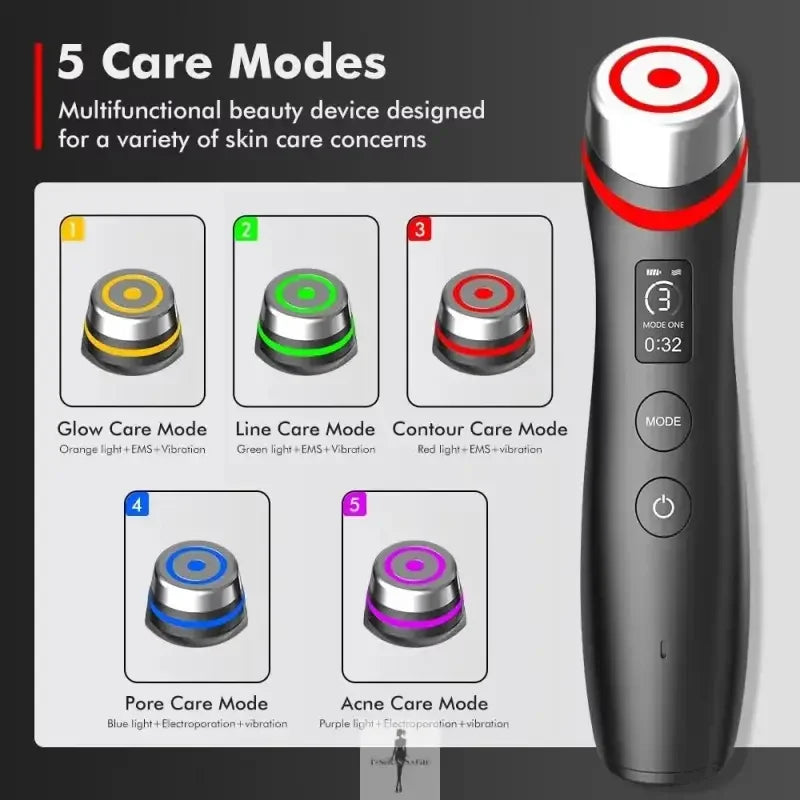 Fashionsarah.com Fashionsarah.com New Ager Booster Pro Skin Therapy Beauty Device 6 in 1